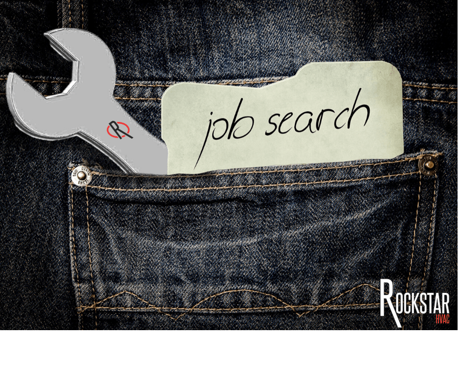 Your HVAC/R Job Search Starts with Your Resume: Back Jean pocket with wrench and note